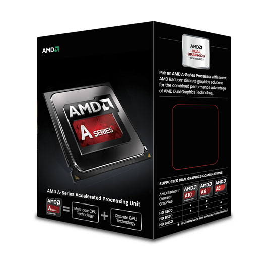 AMD A10 6800K APU Processor - Black Edition - Quad Core : image 1