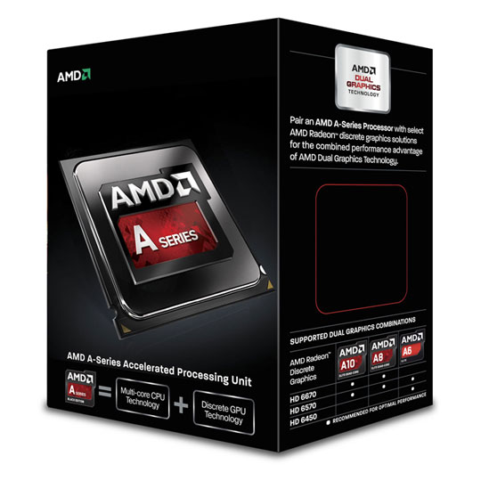 AMD A8 6600K Black Edition APU, Socket FM2, Quad Core Processor : image 1