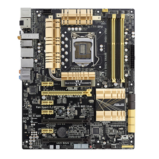 Z87-DELUXE Intel S1150 ASUS ATX Motherboard : image 2