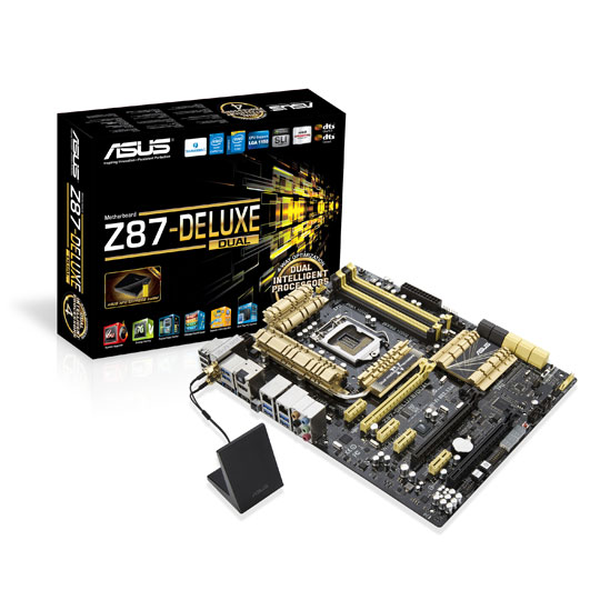 ASUS Z87-DELUXE ATX Motherboard : image 1