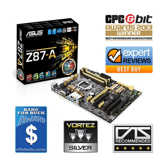 ASUS Z87-A Intel Z87 Socket 1150 Motherboard : image 1