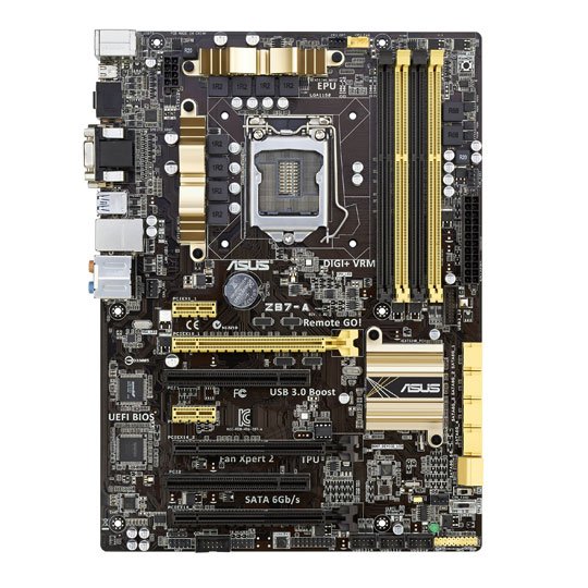 ASUS Z87-A Intel Z87 Socket 1150 Motherboard : image 2
