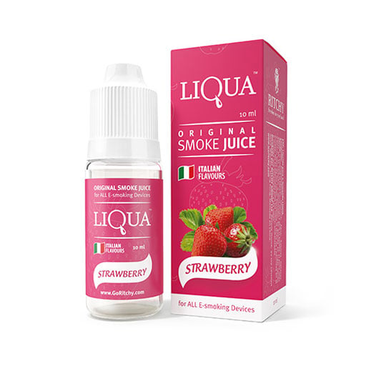 10ml LIQUA Strawberry Zero (0mg Nicotine) - The Right Liquid to Vape using  Italian Flavours LN51191 - 8535