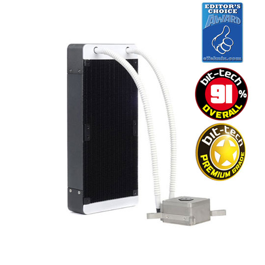 Silverstone TD02 Tundra Water Cooler for All Intel & AMD CPU's with 2x120mm Fans & Radiator : image 1