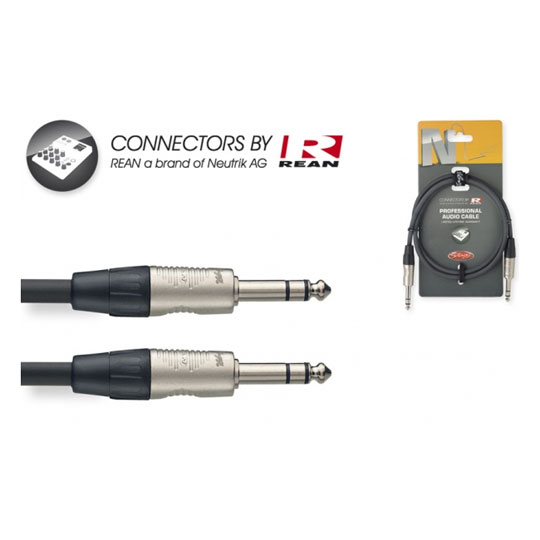 3M Stagg 1/4" Stereo Jack to Jack