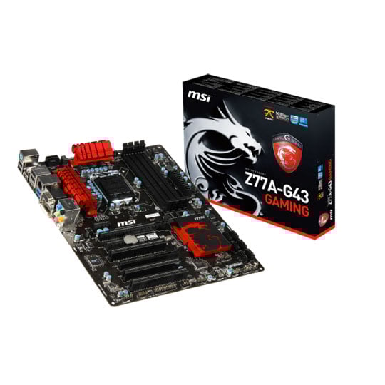 MSI Z77A G43 Gaming Intel Socket 1155 Motherboard