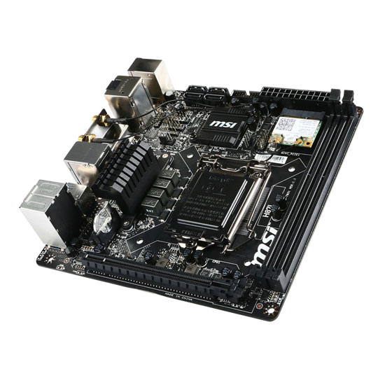 MSI H87I Socket 1150 H55 Mini-ITX Motherboard : image 3