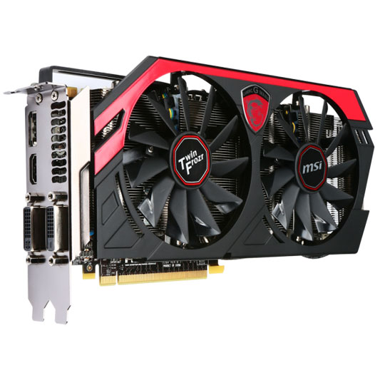 MSI GeForce GTX 780 Twin Frozr OC Gaming Graphics Card 3GB LN52150 N780 TF 3GD5 OC SCAN UK