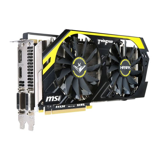MSI GTX 760 HAWK Twin Frozr OC 2GB Nvidia PCI Express Graphics Card : image 2