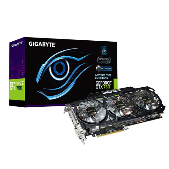 4GB GByte GTX760 OC PCI-E Graphics Card : image 1