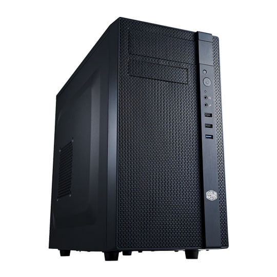 Coolermaster N200 Black Micro-ATX/ITX Mini Tower Case w/o PSU : image 1