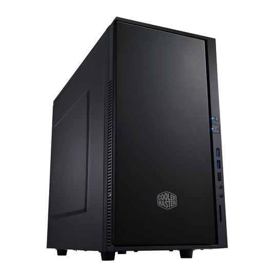Coolermaster Silencio 352 Matt Black micro-ATX Mini Tower Silent Case : image 1