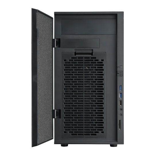 Coolermaster Silencio 352 Matt Black micro-ATX Mini Tower Silent Case : image 3