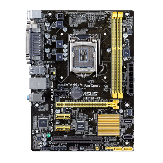 ASUS H81M-C Micro-ATX Motherboard LN52999 | SCAN UK