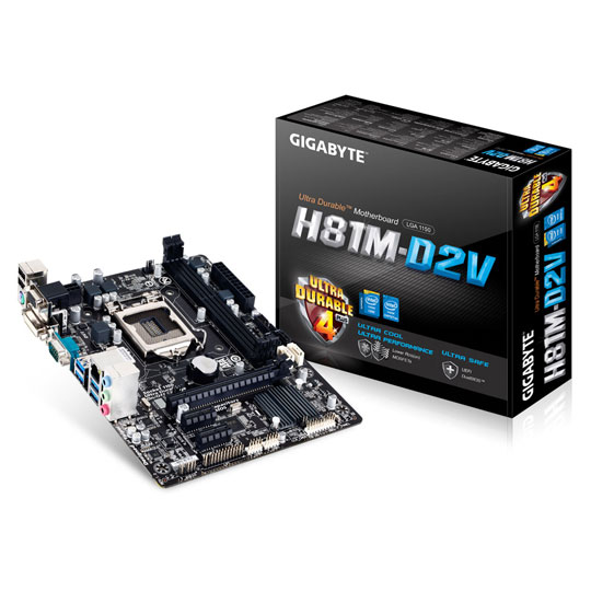 H81 Gaming Motherboard with Dual Channel DDR3, M.2 NVMe NGFF6Gbps, LGA