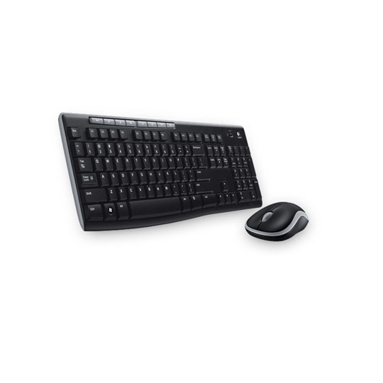 Logitech Combo MK270 Combo Wireless Desktop Keyboard and Mouse USB
