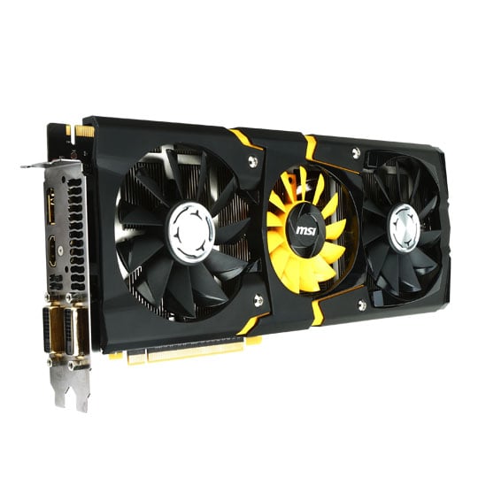 MSI N780 GeForce GTX 780 Lightning Graphics Card - 3GB : image 2