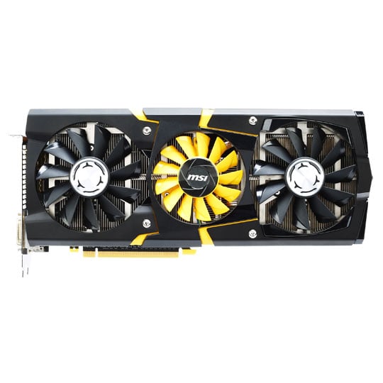 MSI N780 GeForce GTX 780 Lightning Graphics Card - 3GB : image 3