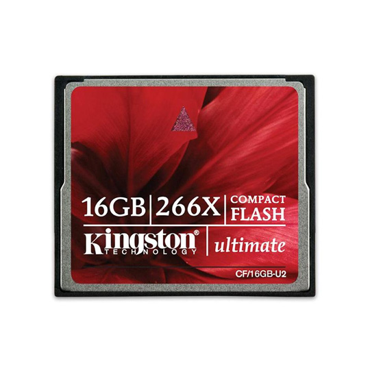 Kingston 16GB Compact Flash Ultimate Memory Card 266X : image 1
