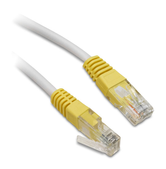 Xclio 3 Metre Cat5E RJ45 to RJ45 Ethernet Cable Full Copper White : image 3
