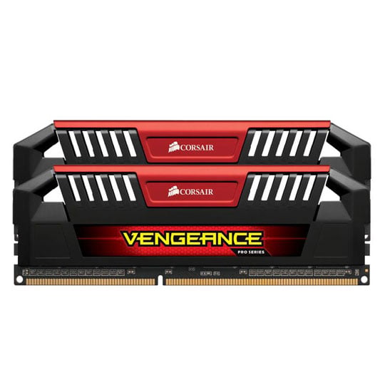 8GB (2x4GB) Corsair DDR3 Vengeance Pro Series Red DDR3 Memory : image 2