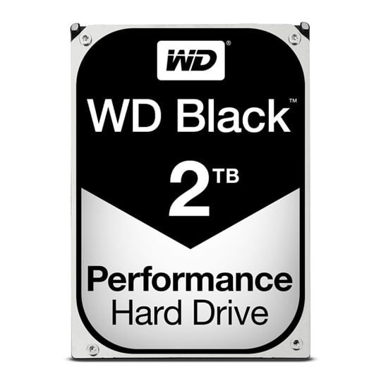 WD Black 2TB 3.5" SATA III Desktop HDD/Hard Drive 7200rpm : image 1