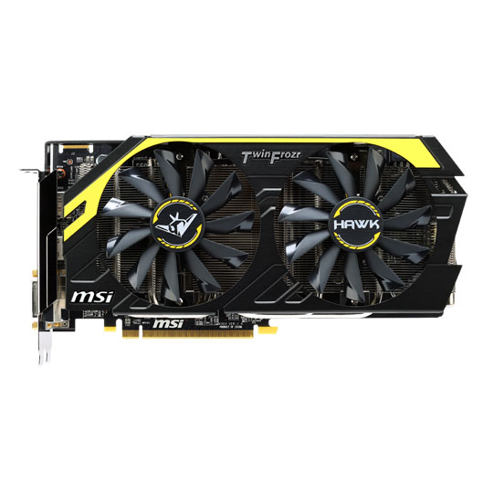 MSI Radeon R9 270X HAWK AMD Graphics Card - 2GB : image 2