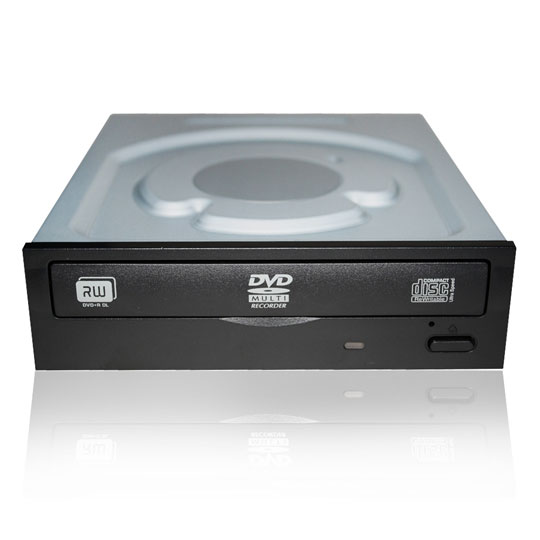 LiteOn x24 DVD±R/DL Writer Dual Layer 5.25" SATA Black OEM : image 1