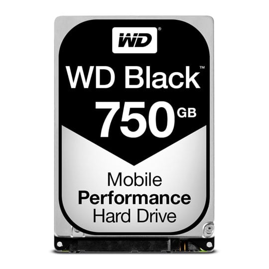 Western Digital Black 750GB 2.5" Internal SATA HDD/Hard Drive : image 1
