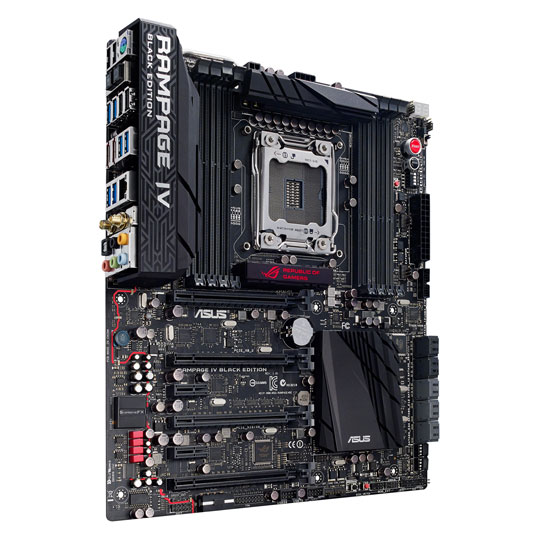 ASUS X79 ROG Rampage IV Extreme Black Edition Intel S2011 Motherboard LN54313 Rampage IV Black Edition SCAN UK