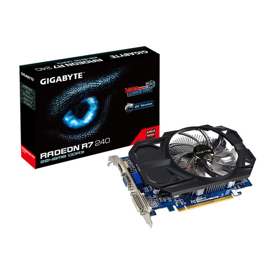 Gigabyte Radeon R7 240 Graphics Card - Overclocked : image 1