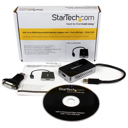 StarTech USB 3.0 to HDMI External Video Card LN54369 USB32HDEH SCAN UK