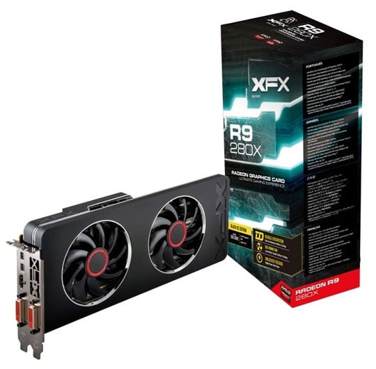 XFX Radeon R9 280X DD Black Edition AMD Graphics Card 3GB