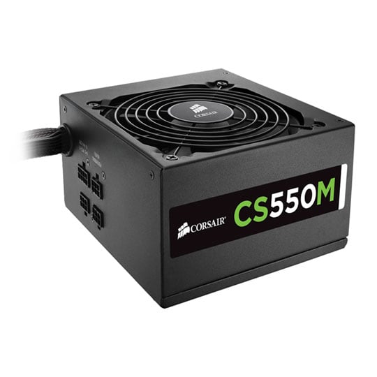 Corsair CS550M 550W Hybrid Modular Power Supply : image 1