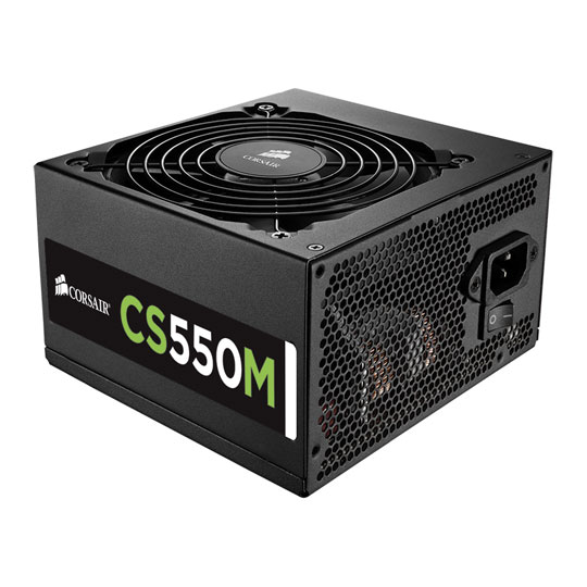 Corsair CS550M 550W Hybrid Modular Power Supply : image 2