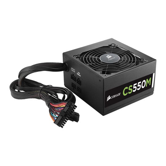Corsair CS550M 550W Hybrid Modular Power Supply : image 4