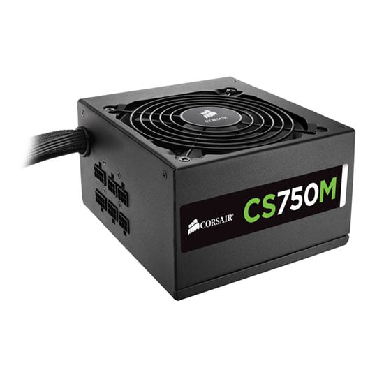 Corsair CS750M 750W Hybrid Modular Power Supply : image 1