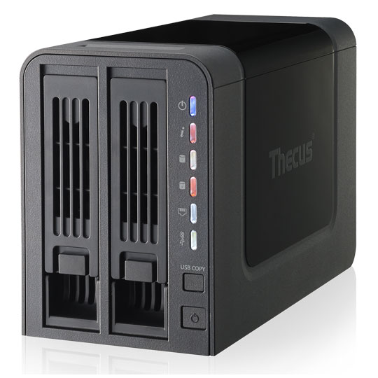 Thecus N2310 All In One NAS Server 2 Bay SATA HDD/SSD : image 1