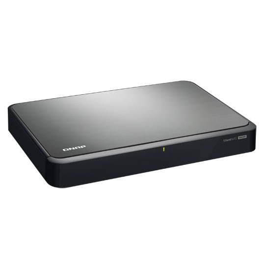 Qnap HS-210 2bay Absolutely Noise-Free Home Digital Hub, 1.6GHz, 512MB, 1xGigabit Lan, 4xUSB : image 1
