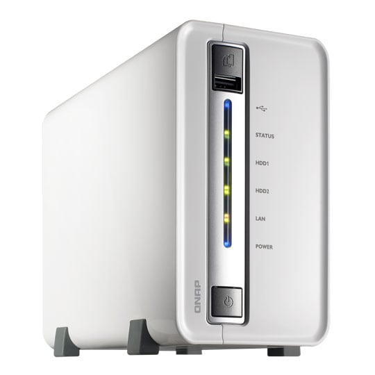 Qnap 2 Bay NAS Storage SATA HDD/SSD with Gigabit Lan from QNAP : image 1