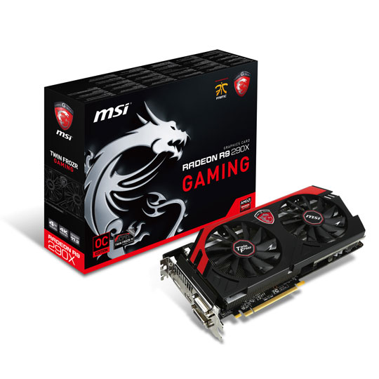 MSI Radeon R9 290X TWIN FROZR IV AMD Graphics Card - 4GB LN55365