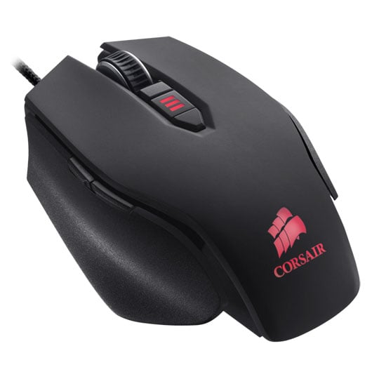 Corsair Raptor M45 Gaming Mouse - Programmable 5000DPI optical gaming mouse with adjustable weight s : image 1