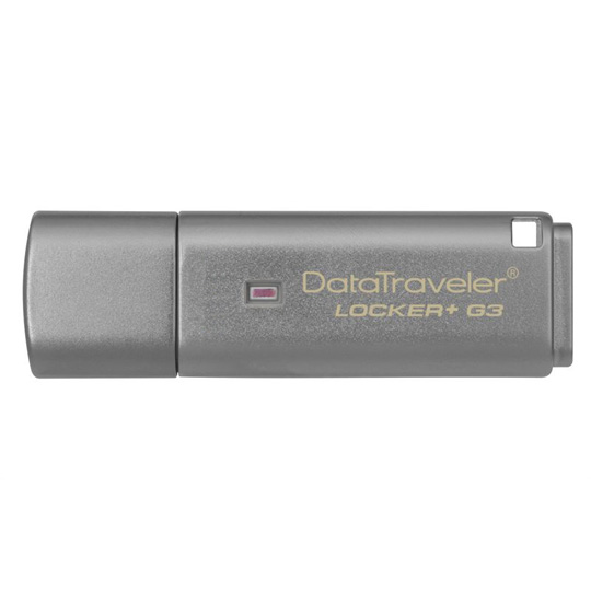Kingston 8GB DataTraveler Locker+ G3 USB3 Pen Drive : image 1