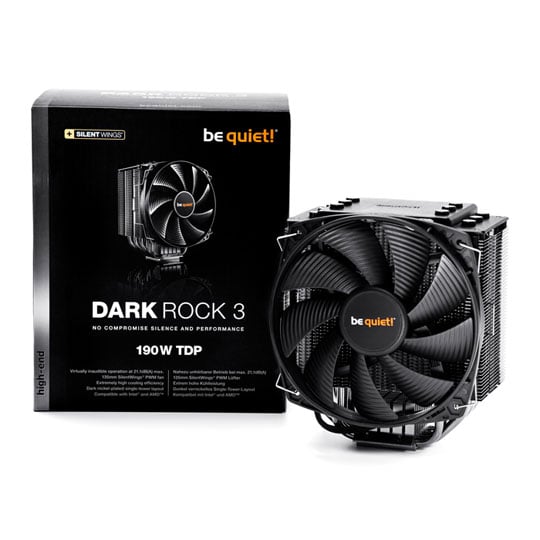 be quiet Dark Rock 3 Performance Intel/AMD CPU Air Cooler : image 1