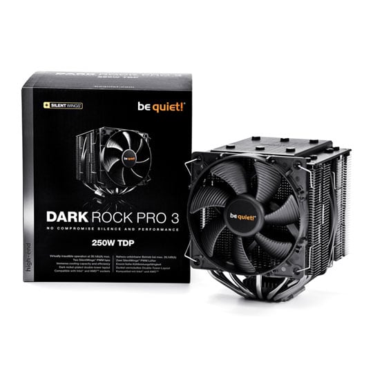 be quiet Dark Rock Pro 3 Performance Intel/AMD CPU Air Cooler : image 1