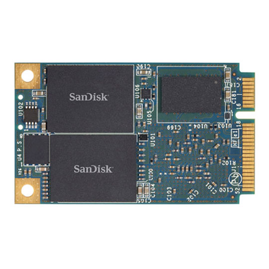 Sandisk X110 128GB mSATA SSD SATA 6GB/s : image 1