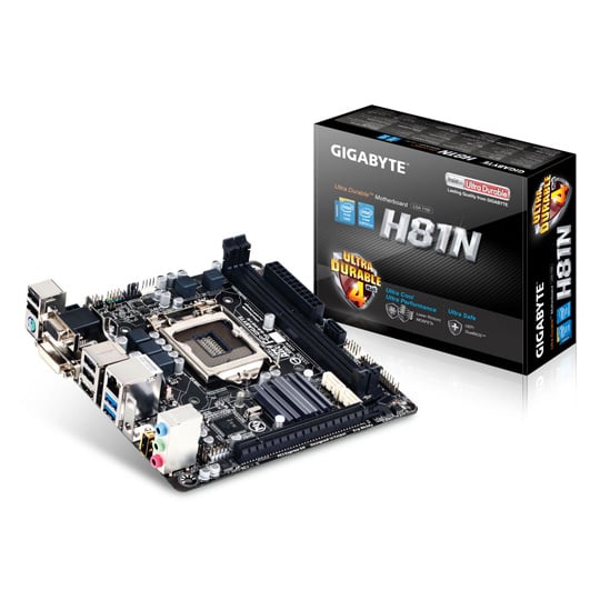 Gigabyte GA-H81N Intel H81 Socket 1150 Motherboard LN55628 SCAN UK