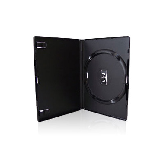 100pcs Amaray DVD Case 14mm Single Media Case Holds One BluRay/DVD