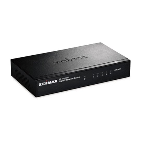 Edimax ES-5500M V2 5P Gigabit 10/1000 Ethernet Desktop Switch With Internal PSU Enterprise Class : image 1