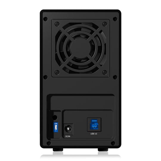 Dual Bay 3.5 inch HDD external Enclosure Box with JBOD from icybox IB-3620U3 : image 4